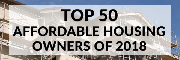 Top 50 Affordable Housing Owners of 2018
