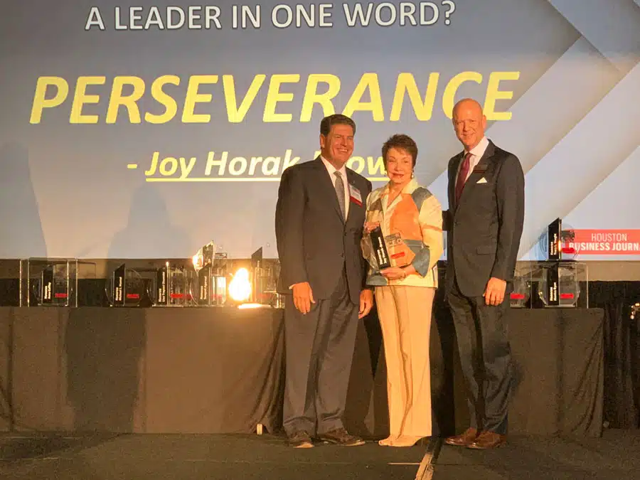 HBJ-Joy-receive-award Joy Horak-Brown