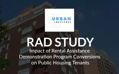 Study reveals impact of Rental Assistance Demonstration Program