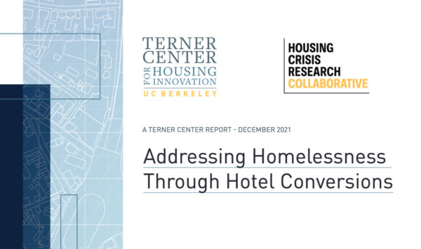 Adressing Homelessness through Hotel Conversions