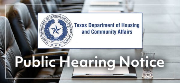Public Hearing
