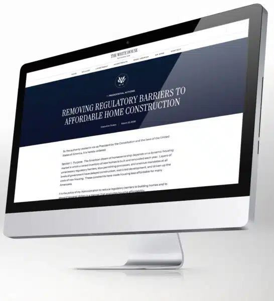 Removing Regulatory Barriers Executive Order